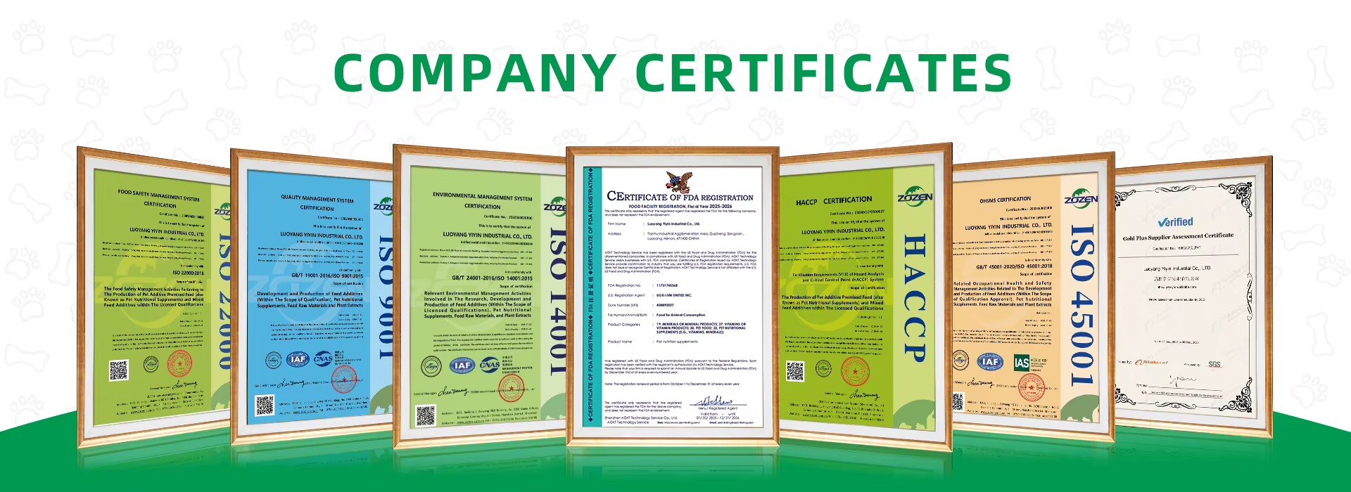 Full Certifications